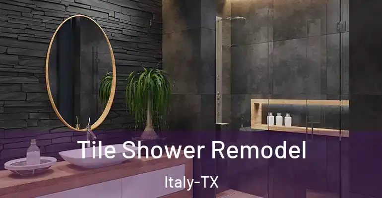 inner Bathroom imggen Tile Shower Remodel Italy-TX