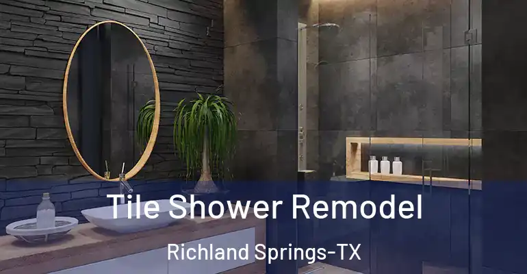 inner Bathroom imggen Tile Shower Remodel Richland Springs-TX