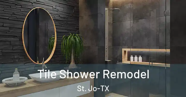 inner Bathroom imggen Tile Shower Remodel St. Jo-TX