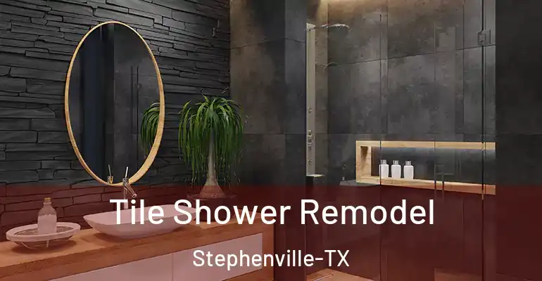 inner Bathroom imggen Tile Shower Remodel Stephenville-TX